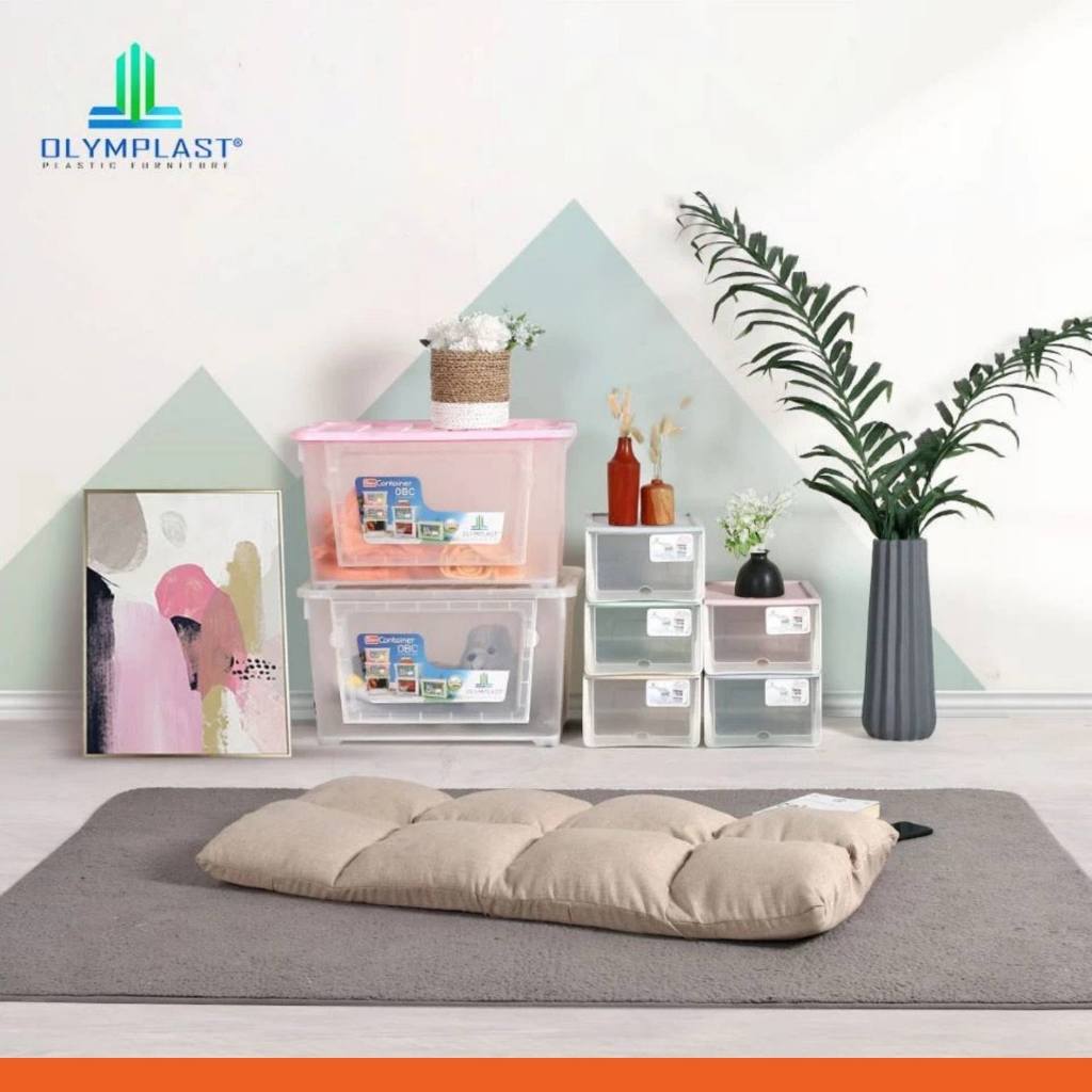Jual Olymplast Storage Box OSB Container Box Plastik Kotak Sepatu ...