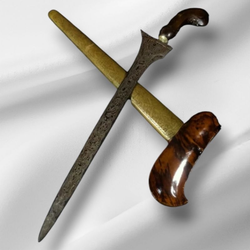 Jual Keris Tilam Upih Pamor Udan Mas Tangguh Tuban Mataram | Shopee ...