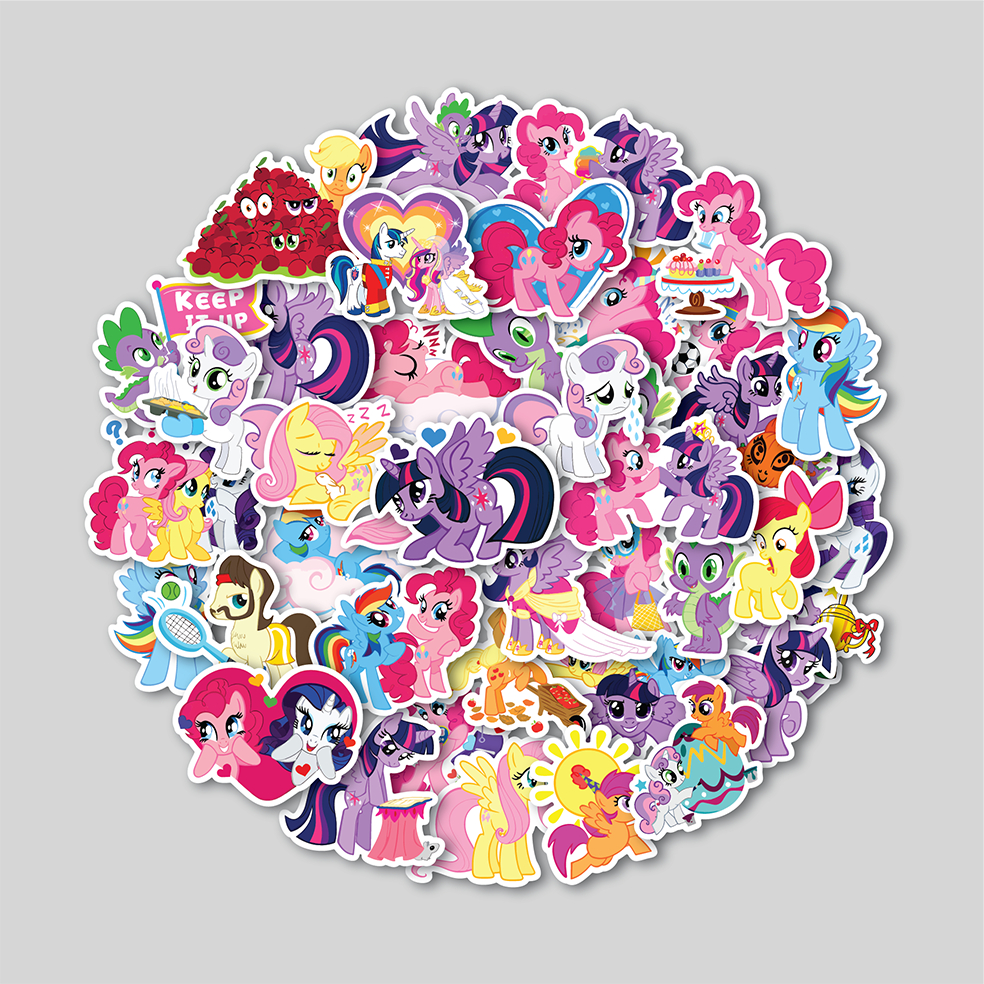 Jual STICKER PACK MY LITTLE PONY | STICKER TUMBLER | STIKER LAPTOP ...