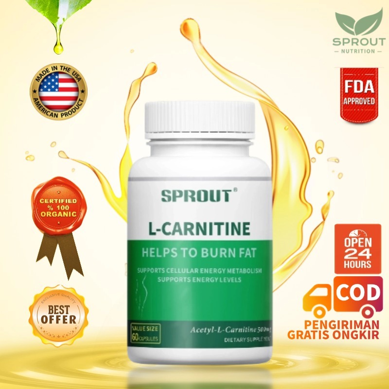 Jual Suplemen L-karnitin membantu membakar lemak, menurunkan berat badan,  dan meningkatkan metabolisme