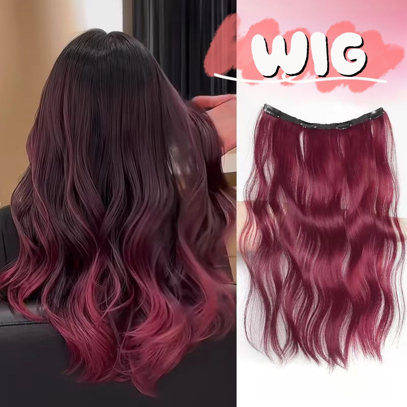 Jual Rambut Palsu Rambut Extension Wig Rambut Keriting Panjang Hair ...