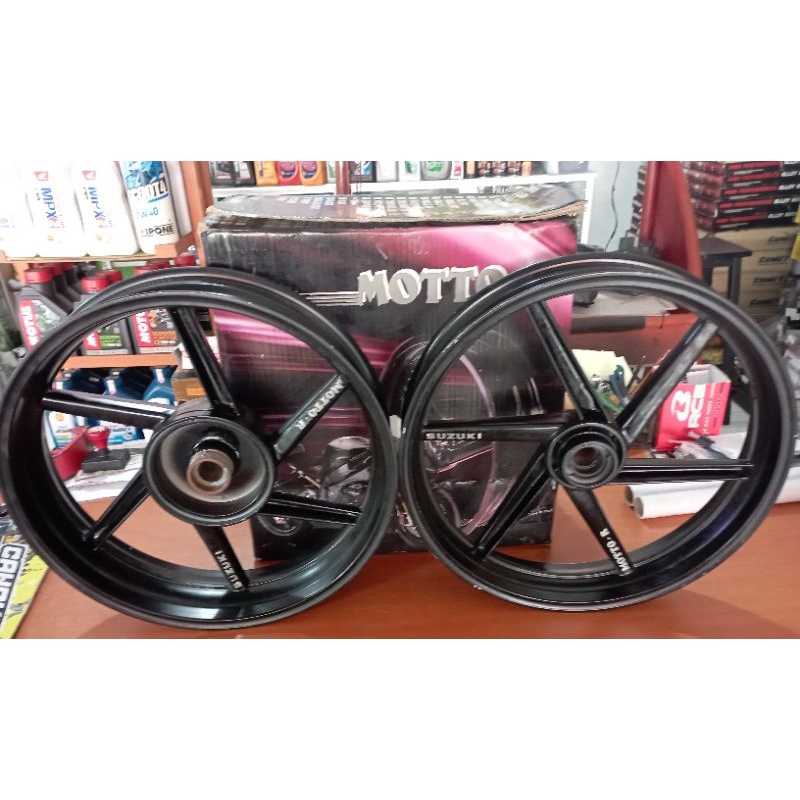Jual Veleg Thunder Ring 17 Merek Motto-R Velg Motor Suzuki Thunder