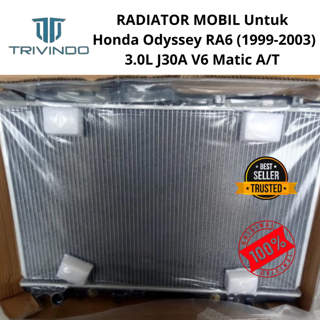 Jual Radiator Trivindo Original --Honda Odyssey RA6 3.0L Matic A/T ...