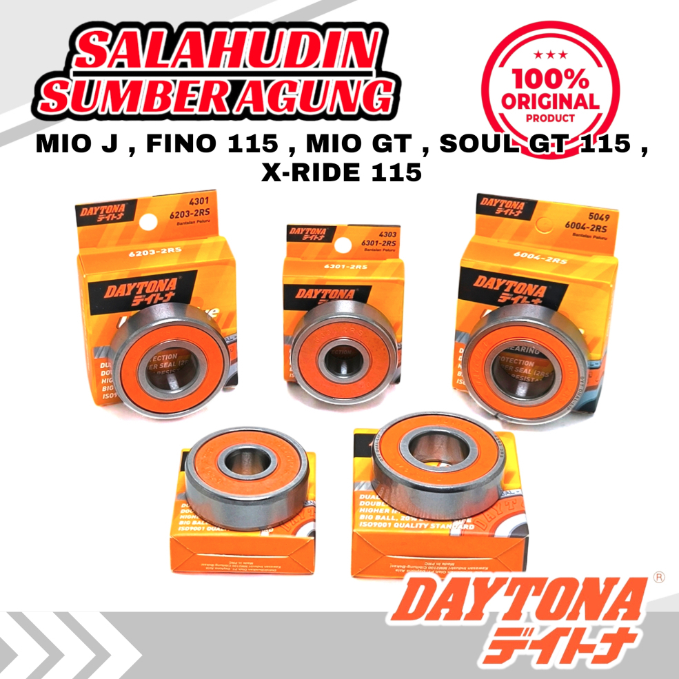 Jual Laher Bearing Rasio Gardan Set 5 Pcs Mio J GT Fino X-Ride Soul GT ...