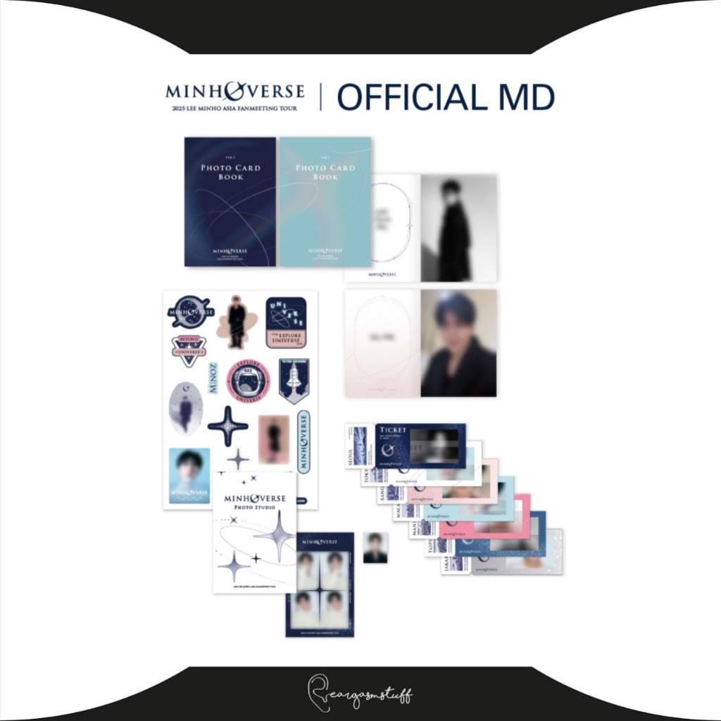 Jual LEE MINHO MINHOVERSE ASIA FAN MEETING TOUR OFFICIAL MERCHANDISE ...