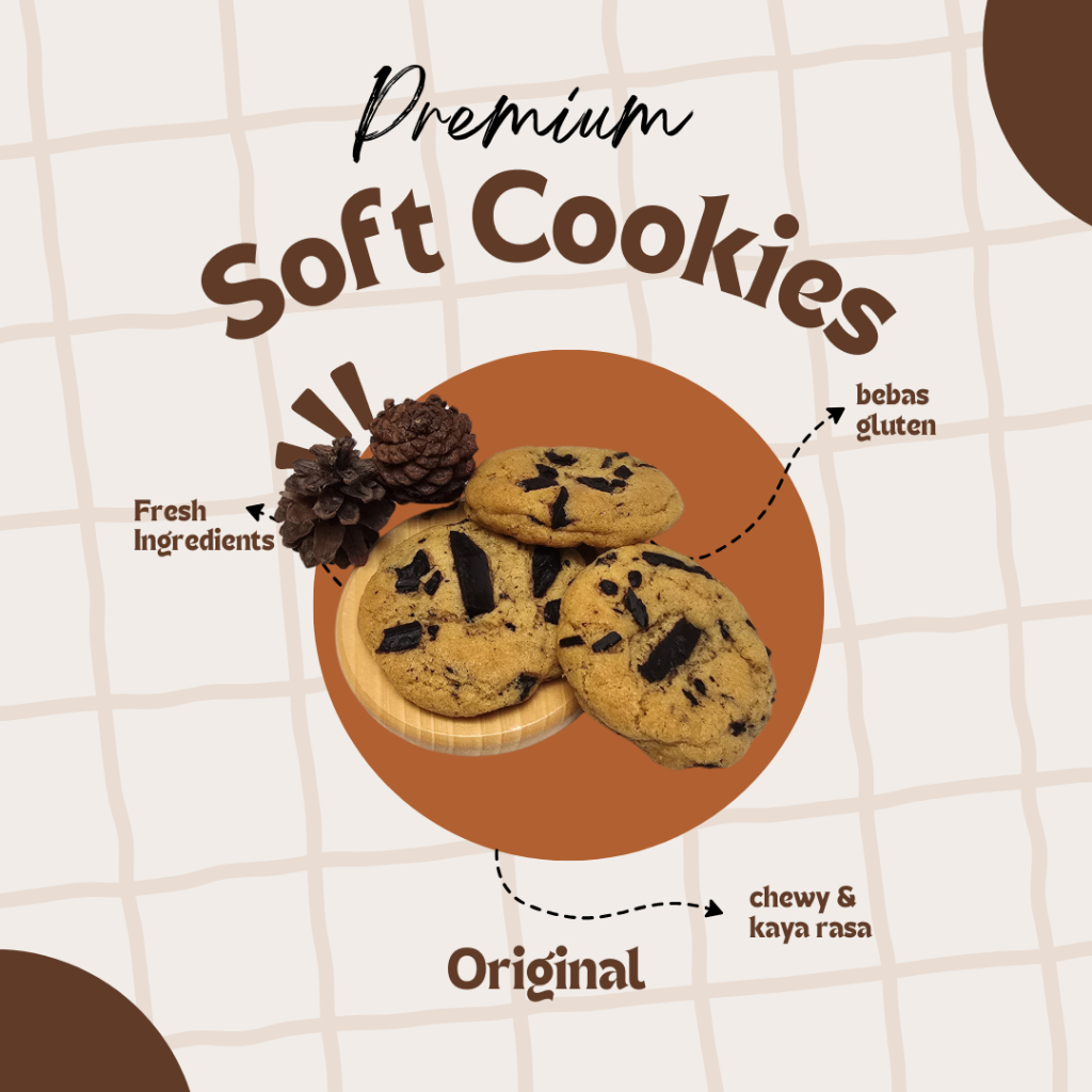 Jual Softcookies Premium Gluten-Free Renyah Lezat & Kaya Rasa Cocok ...