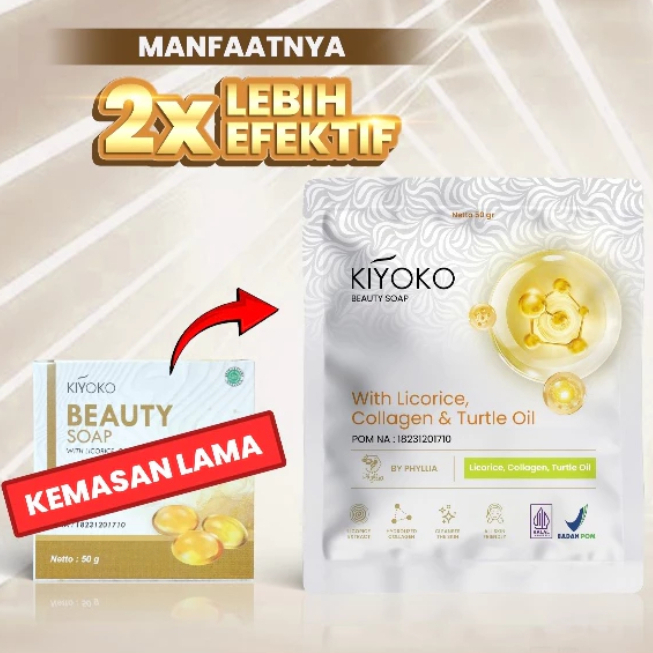 Jual Kiyoko Beauty Soap Sabun Original 100% BPOM | Shopee