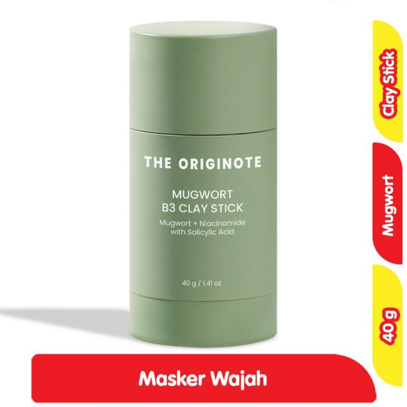 Jual The Originote Masker Wajah Clay Mugwort Stik 40 g | Shopee Indonesia