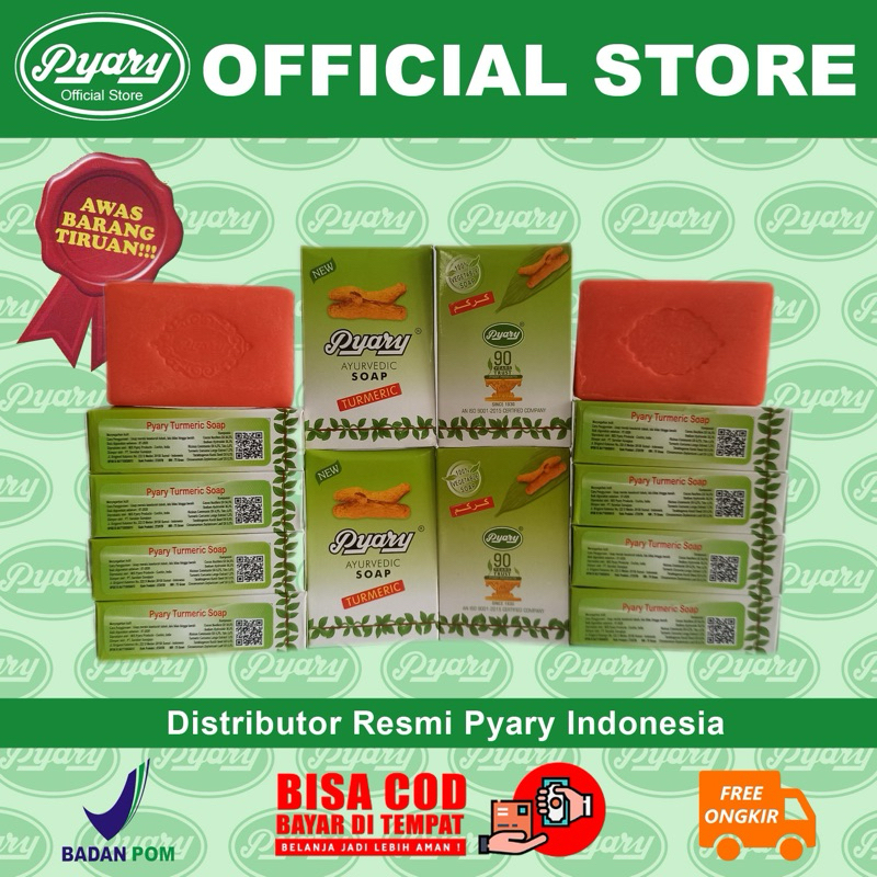 Jual PYARY Tumeric - 1 Lusin (12pcs) | Shopee Indonesia