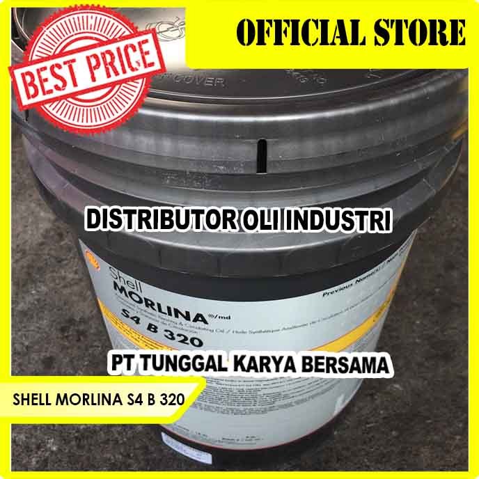 Jual SHELL MORLINA S4 B 320 ( 20 Liter - Ready Stock ) | Shopee Indonesia