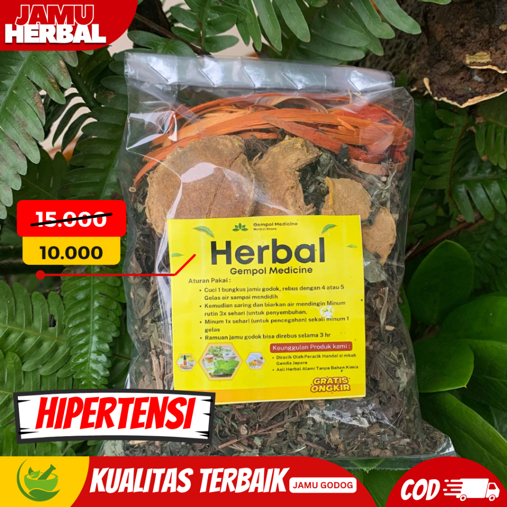 ( COD ) JAMU GODOK HIPERTENSI || JAMU DARAH TINGGI || OBAT SEHAT || JAMU MENURUNKAN DARAH TINGGI