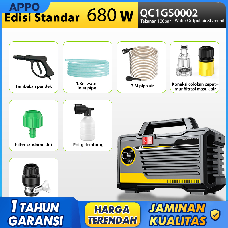 Jual [COD] 680W Alat Steam Cuci Motor & Mobil Jet Cleaner Mesin Cuci