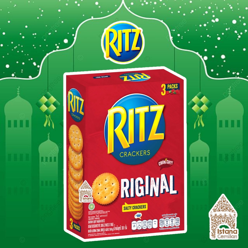 Jual RITZ Biskkuit Original Box 300 Gram Hampers Kue Lebaran Idul Fitri ...