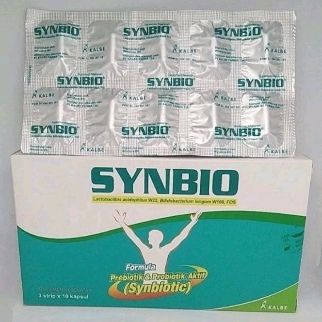 Jual Synbio Strip Isi 10 Kapsul / Memelihara kesehatan fungsi ...