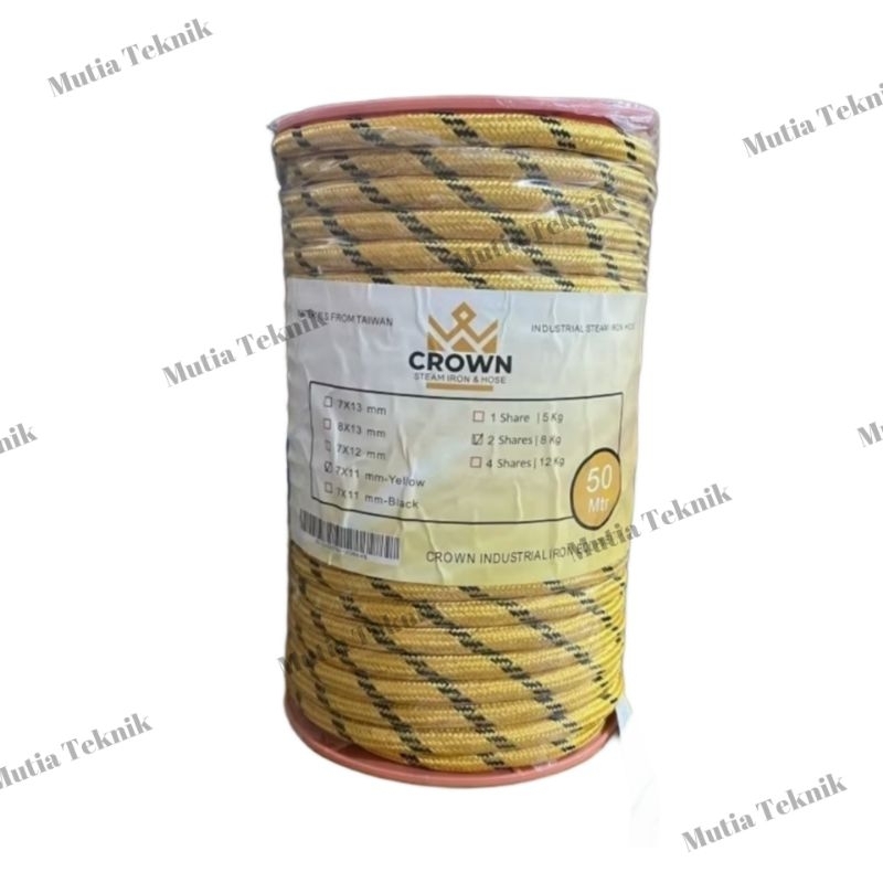 Jual SELANG SETRIKA UAP KUNING GRADE B / 1 ROLL | Shopee Indonesia