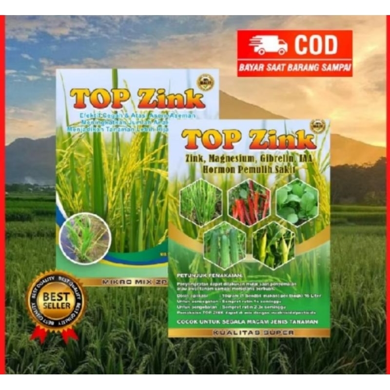 Jual PUPUK (ORIGINAL100%) TOP ZINK 150gr, MENCEGAH & MENGATASI ASEM ...