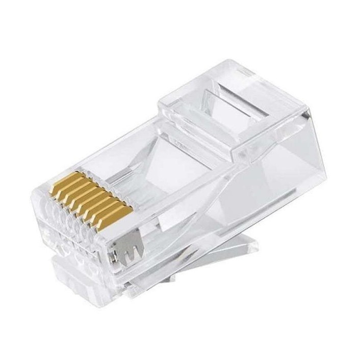 Jual 1 kotak Konektor RJ45 Standar - konektor kabel jaringan RJ45 isi ...