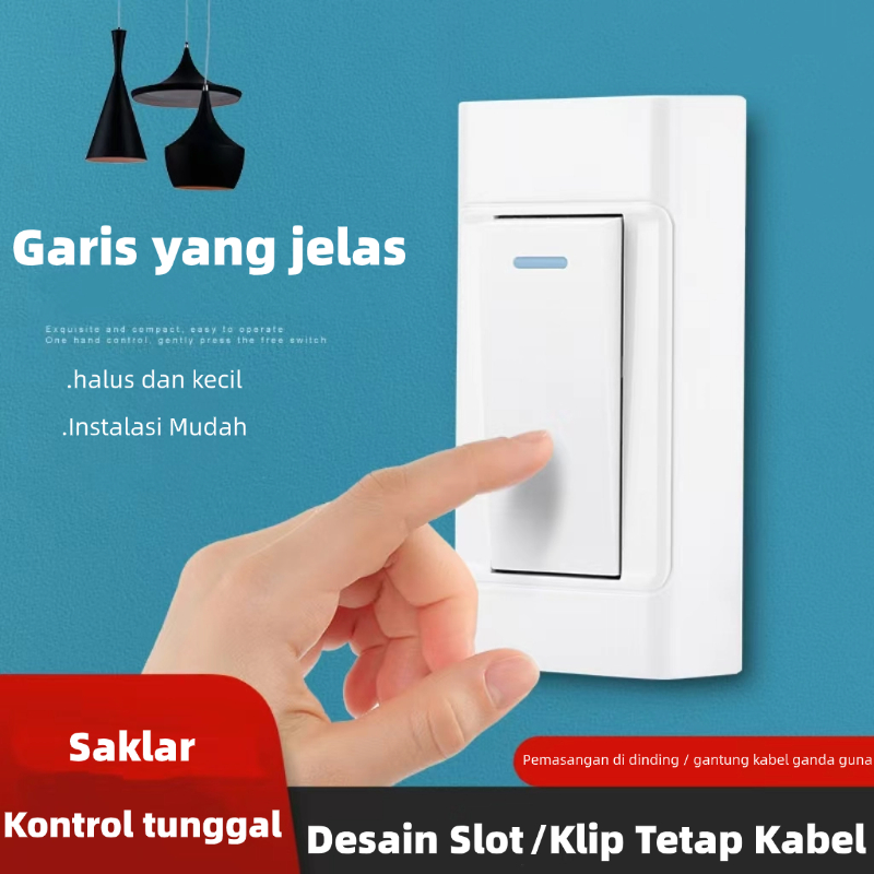 Jual Saklar Gantung Besar Saklar Tempel Motif Dekorasi Switch On Off ...