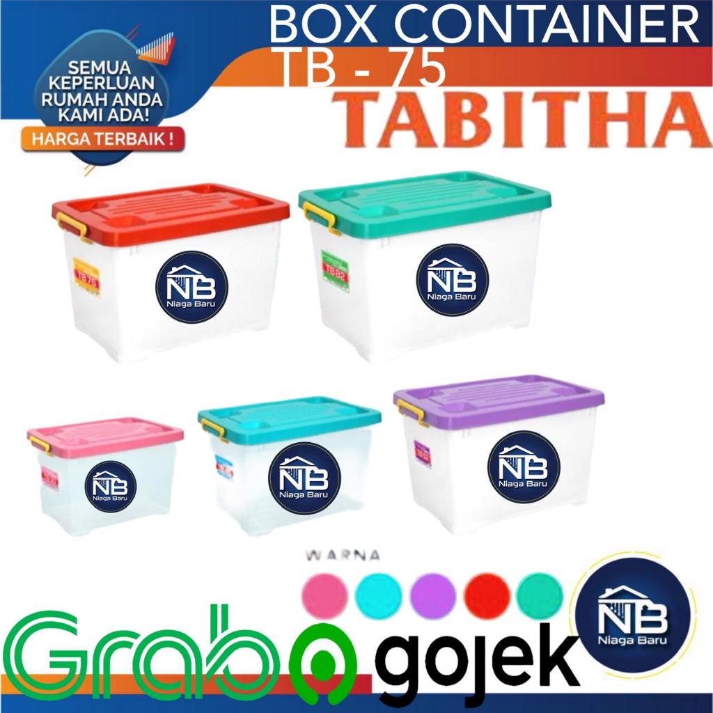 Jual Container Box Plastik CB 75 Liter TABITHA Storage Kontainer Box ...