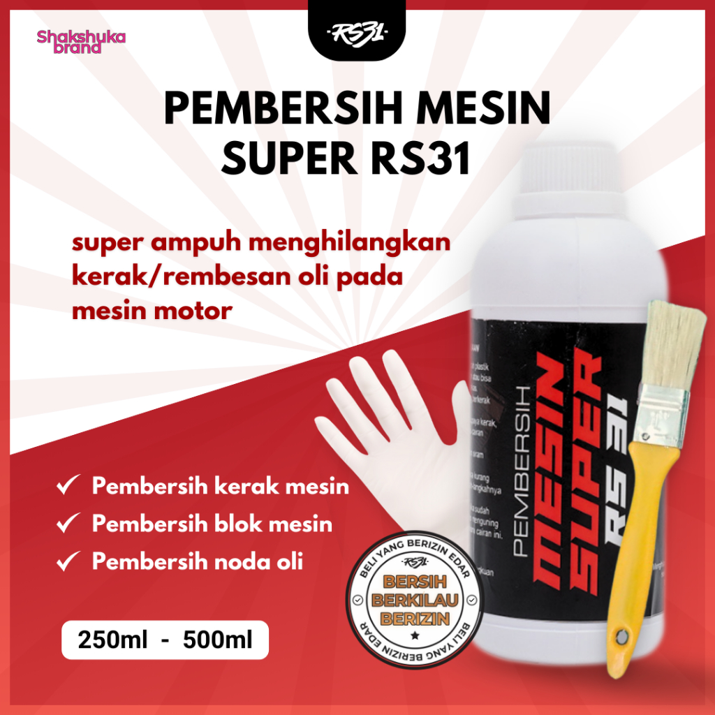 Jual RS31 CAIRAN PEMBERSIH MESIN SUPER MOTOR MOBIL BERKERAK (CLEANER ...