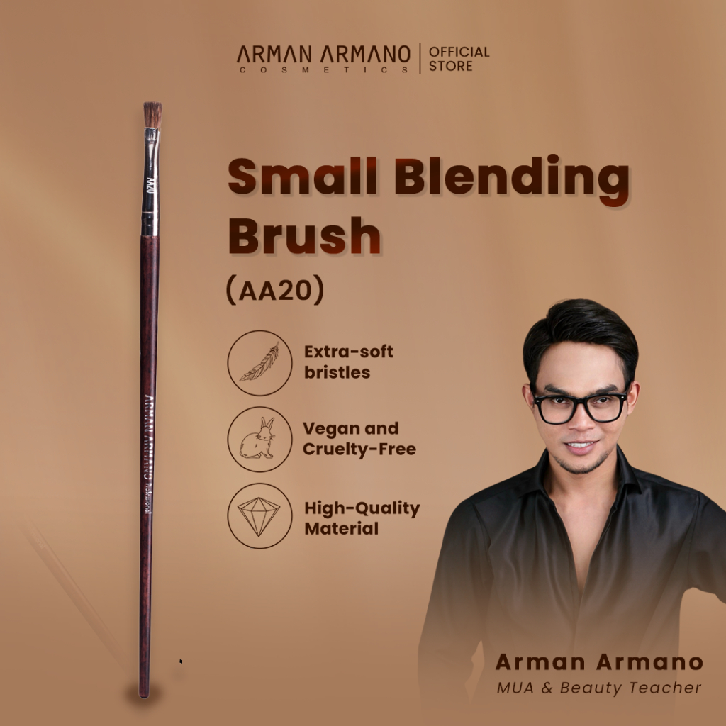 Jual Arman Armano Professional - Small Blending Brush (AA20) | Shopee ...