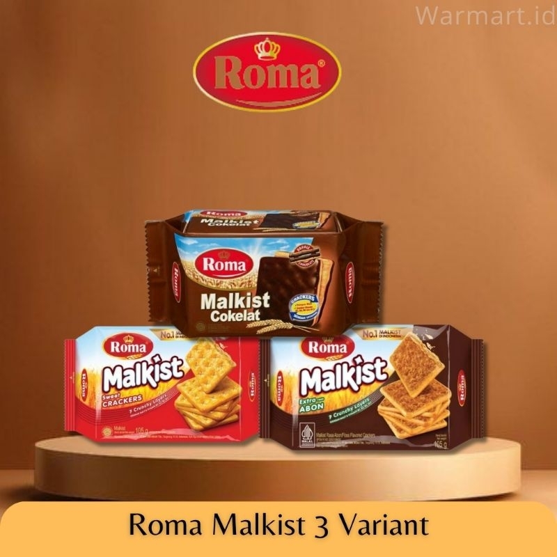 Jual Roma Malkist All Variant 105 g | Shopee Indonesia