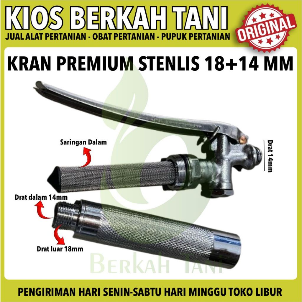 Jual Handle Stainless Steel plus Filter Sprayer Elektrik Manual Mesin ...