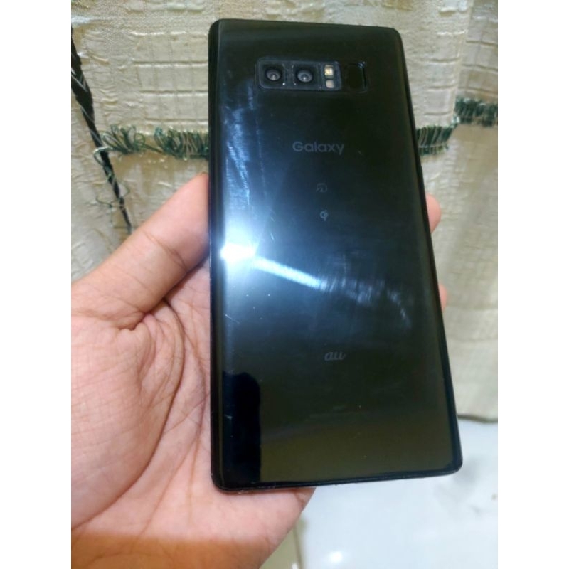 Galaxy Note 8 Black 64 GB au SCV37 中古】GALAXY Note8 64GB