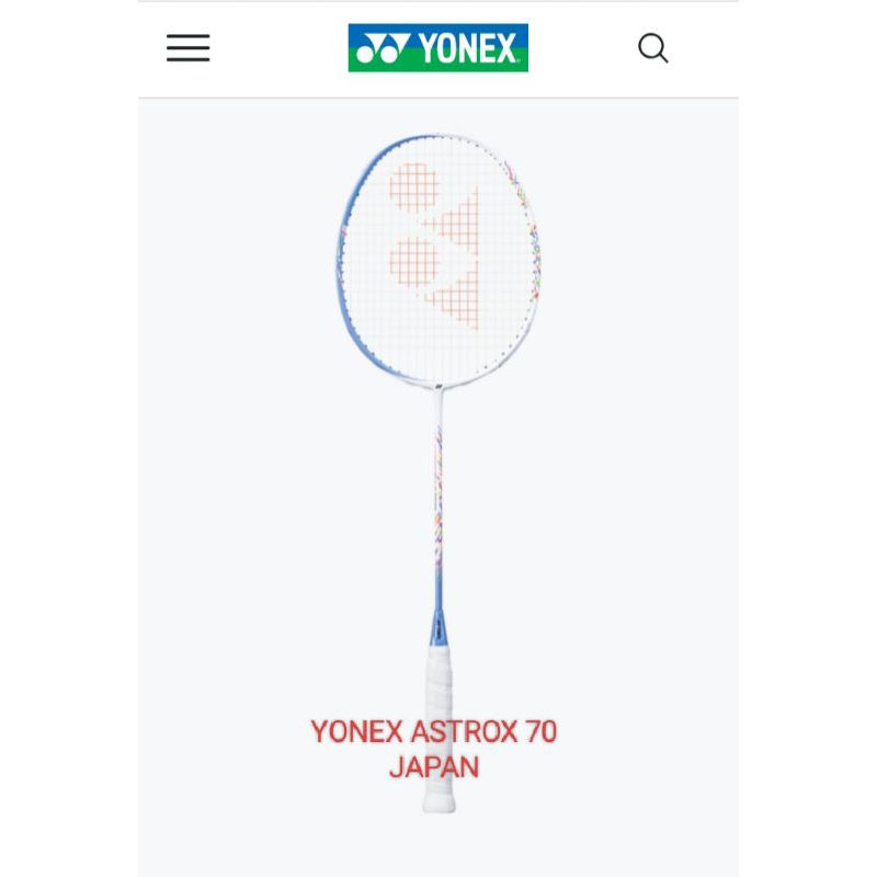 Jual YONEX ASTROX 70 ORIGINAL JAPAN | Shopee Indonesia