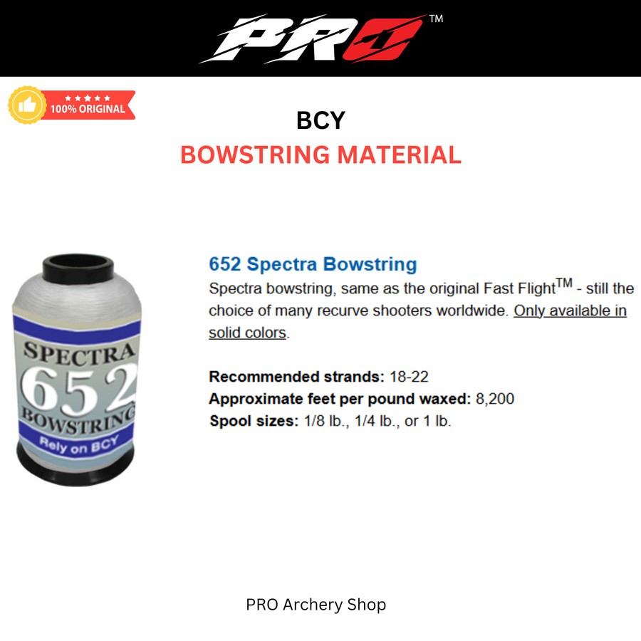 Jual BCY CUSTOM STRING BCY SPECTRA 652 FAST FLIGHT - STRING CUSTOM ...