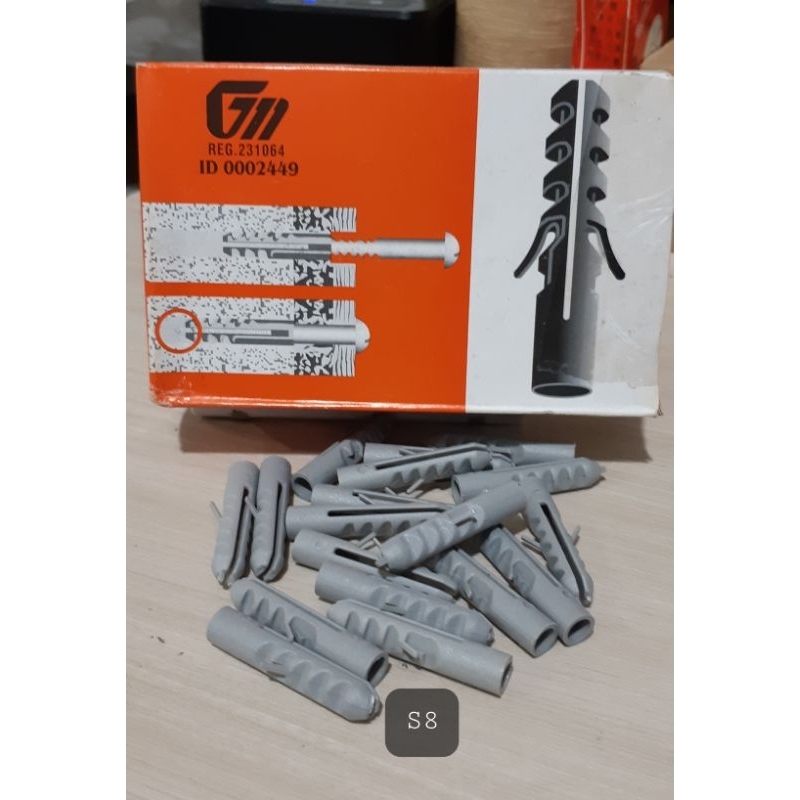 Jual Skrup wall plug GM / sekrup viser / alat pengencang sekrup dan ...