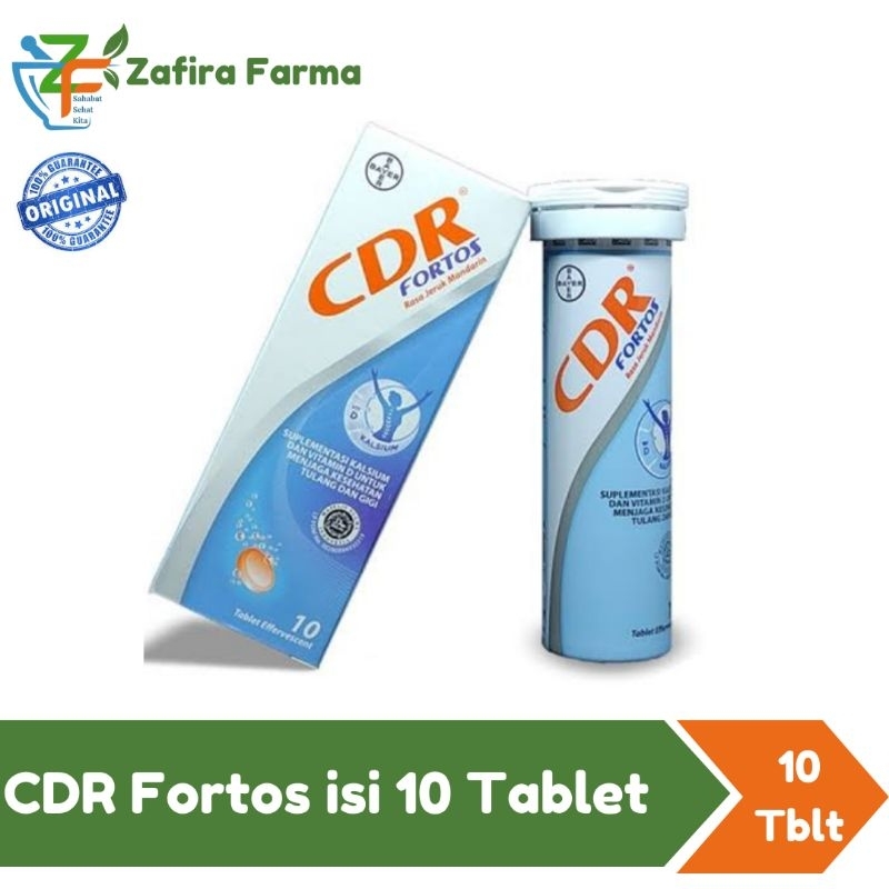 Jual CDR Fortos isi 10 Tablet effervescent | Shopee Indonesia