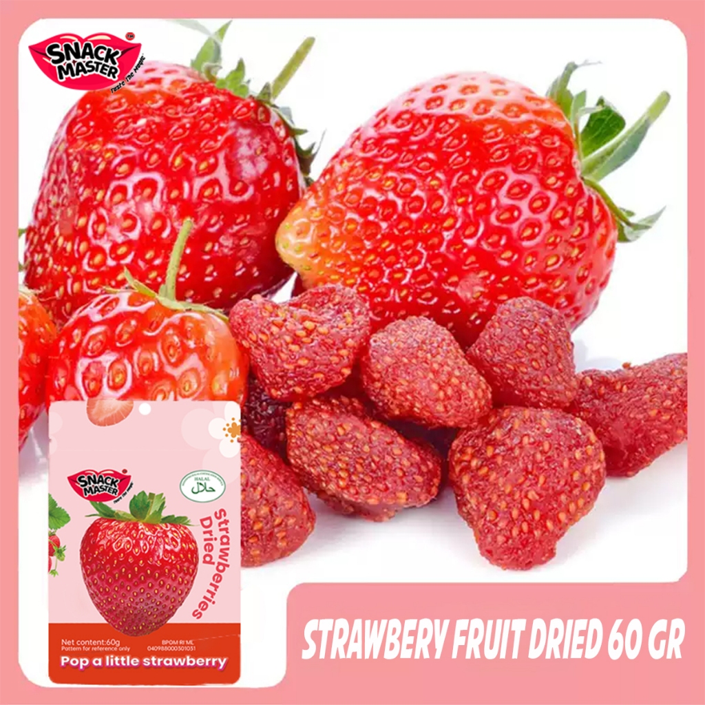 Jual BUY 1 GET 10 | INMEI Strawberry Manisan Buah GRATIS Kacang Koro ...