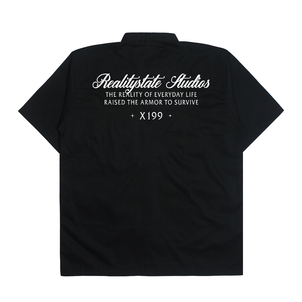 Kemeja Unisex Hitam