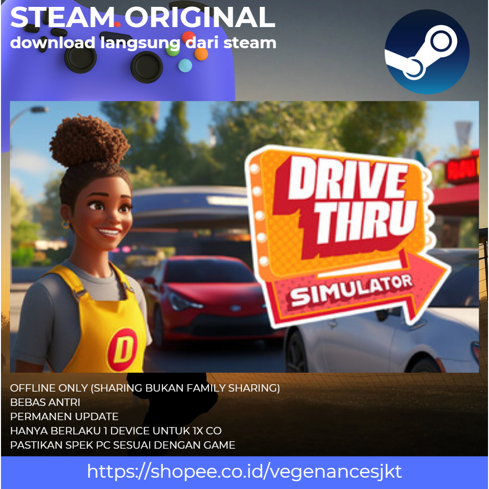 Jual Drive Thru Simulator PC Game Sharing Original + Latest Update ...