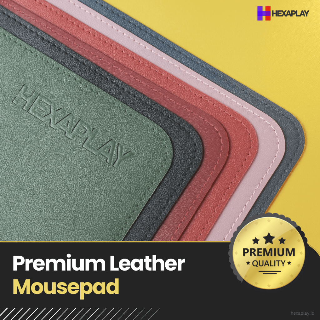 Mousepad / DeskMat Leather / Desk Pad / Premium Mousepad / Ukuran 800x400*1.7mm