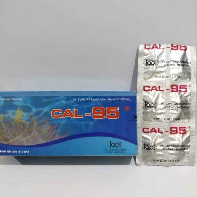 Jual Cal 95 𝟏 𝐒𝐓𝐑𝐈𝐏 𝐈𝐒𝐈 𝟔 𝐊𝐀𝐏𝐋𝐄𝐓 - Memenuhi Kebutuhan Kalsium Untuk Ibu ...