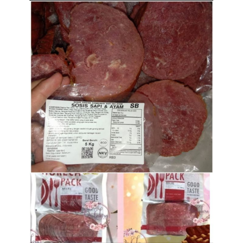 Jual Rework Pattie Bernardi Luncheon Sapi 250gr Dan Rework Smoked beef ...