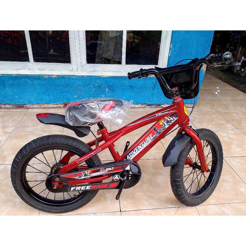 Jual SEPEDA ANAK ANAK ADVENTURE HI-TEN-STEEL 16 INCH (SECOND) | Shopee ...