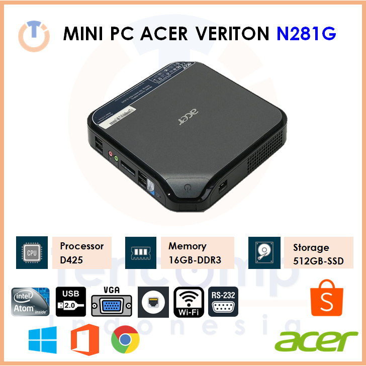 Acer Veriton N260G, un nettop para el mercado corporativo