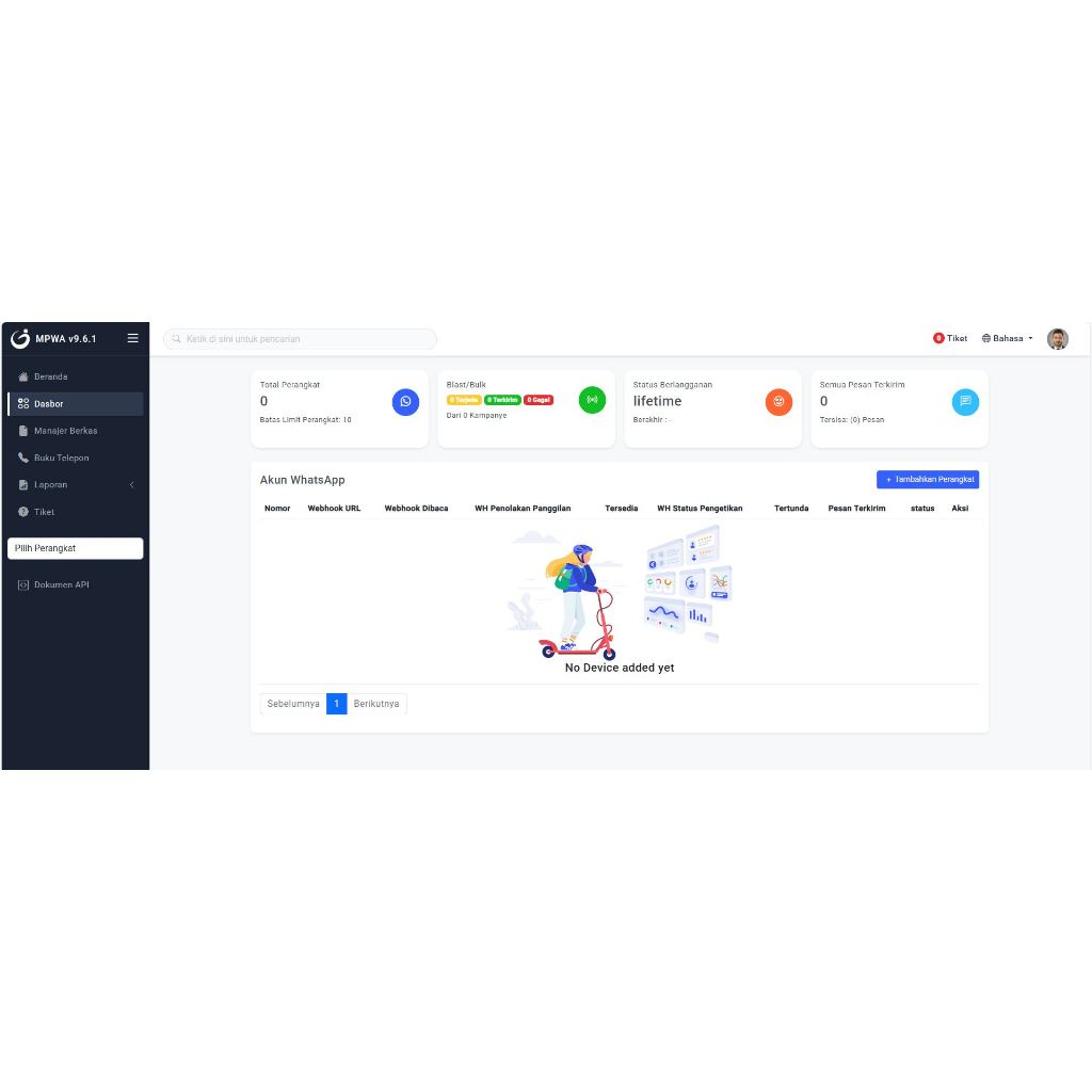 MPWA WhastApp Gateway 2025 Multi Device