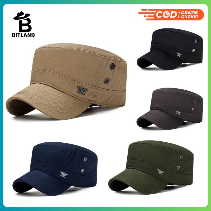 Jual BITLAND Topi Komando Topi Pria/Wanita Army.Import DB-500/TPI-68 ...