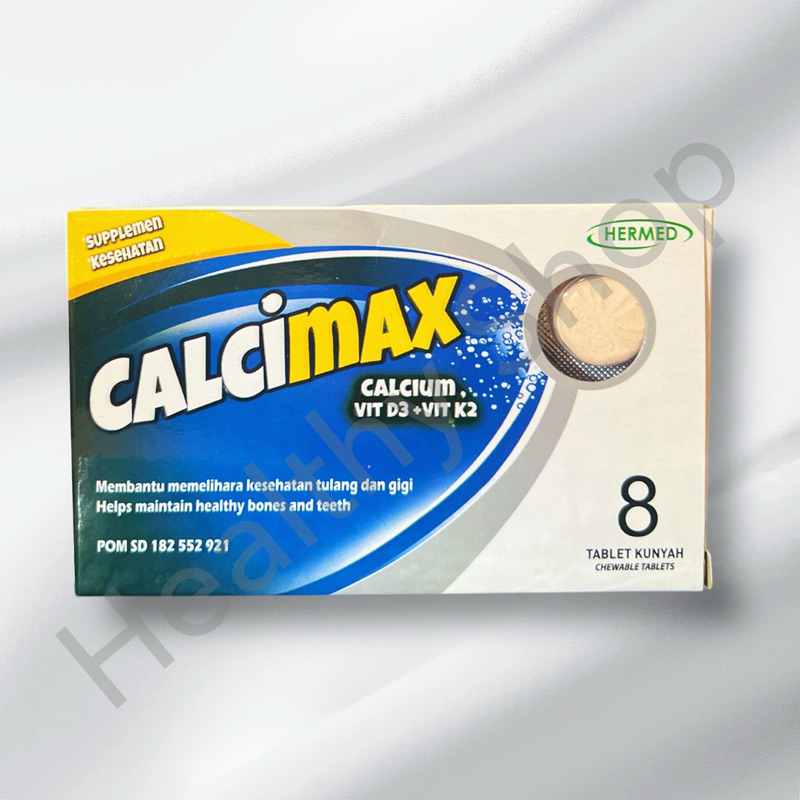 Jual NATURELINE CALCIMAX (Isi 8 tablet kunyah) | Shopee Indonesia