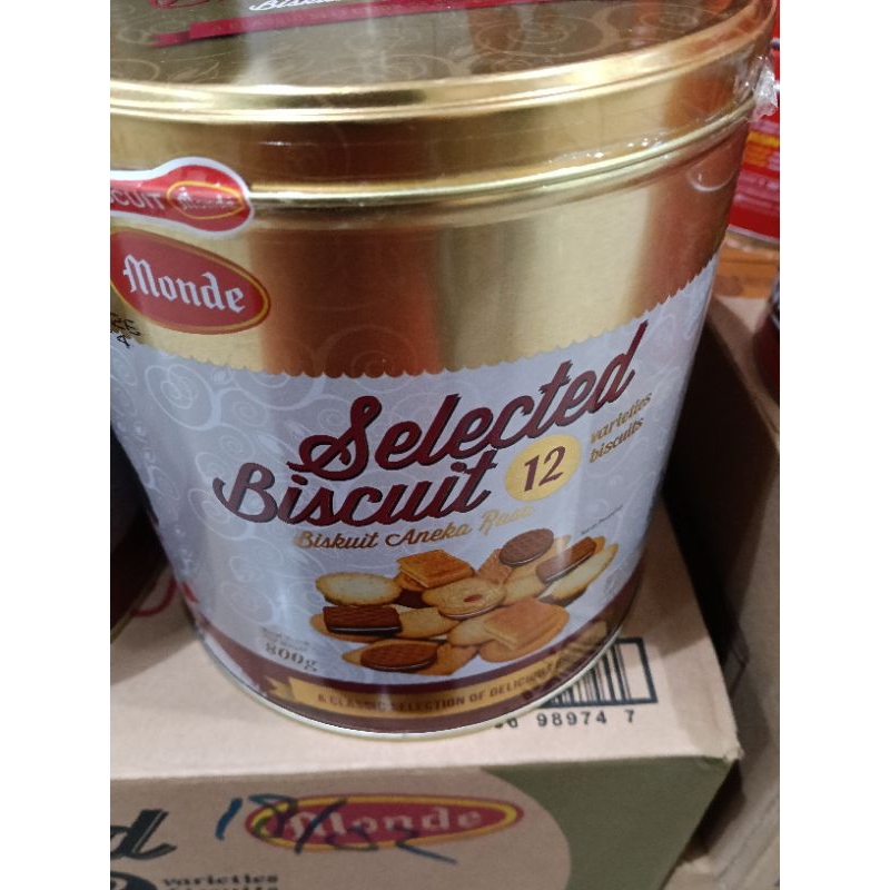 Jual Monde Selected Biscuit Gold 800g | Shopee Indonesia