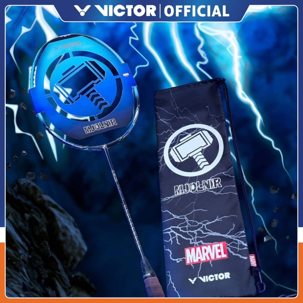 Jual Raket Badminton VICTOR Thor Mjolnir Metallic X Marvel Avenger M ...