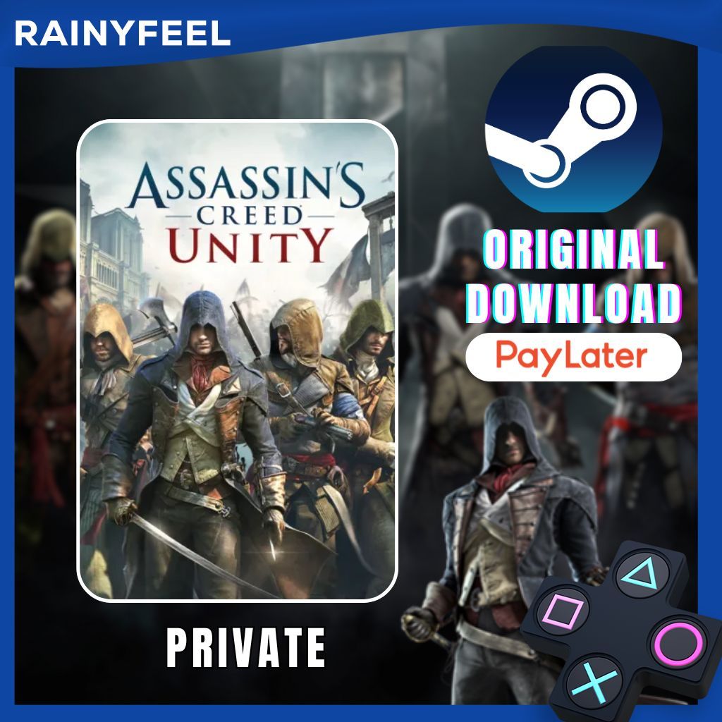 Jual [BONUS STEAM KEY] Assassin's Creed® Unity STEAM / Fresh / 0 Hour