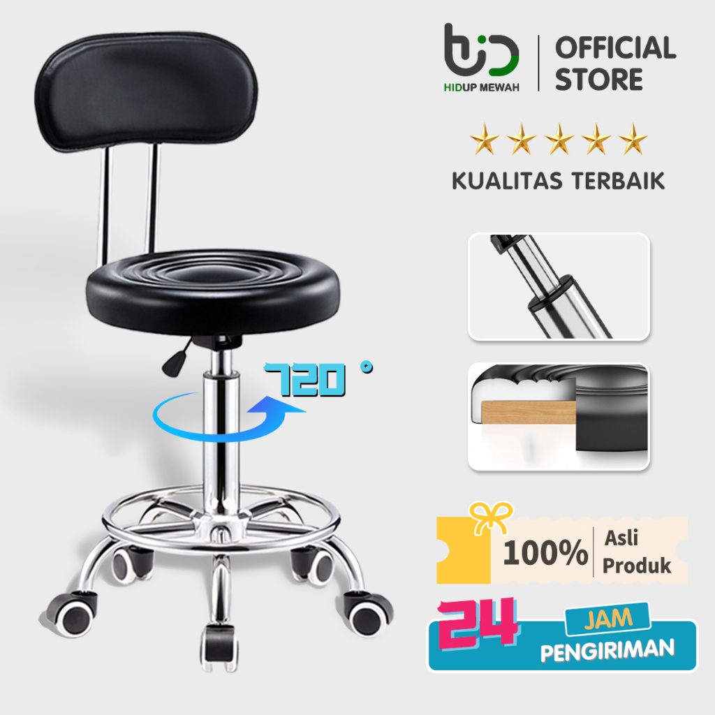 Jual Hidup Mewah Kursi Cafe Bulat kursi salon kursi hidrolix kursi ...