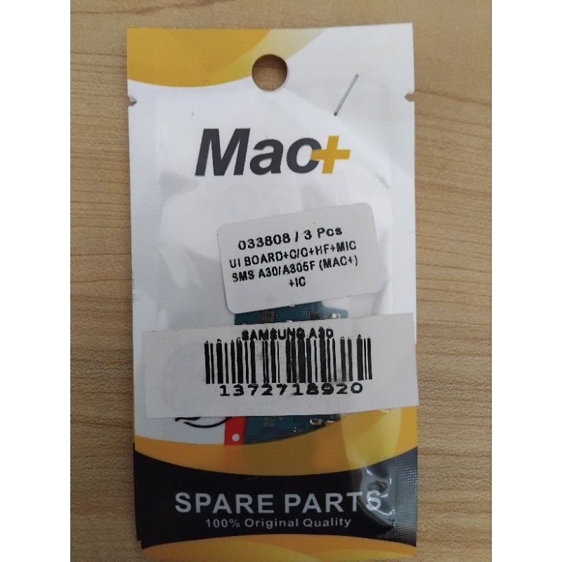 Jual UI BOARD+C/C+HF+MIC SAMSUNG A30(MAC+)+IC | Shopee Indonesia