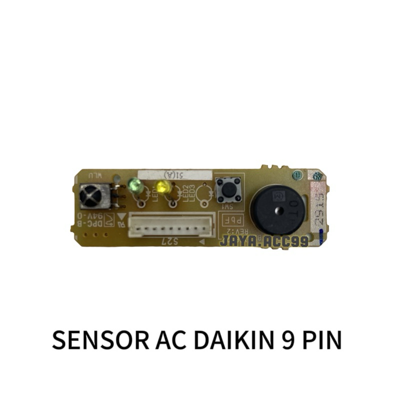 Jual SENSOR REMOTE INDOOR AC DAIKIN R32 9PIN PARK 4019396 FTC15NV14 ...