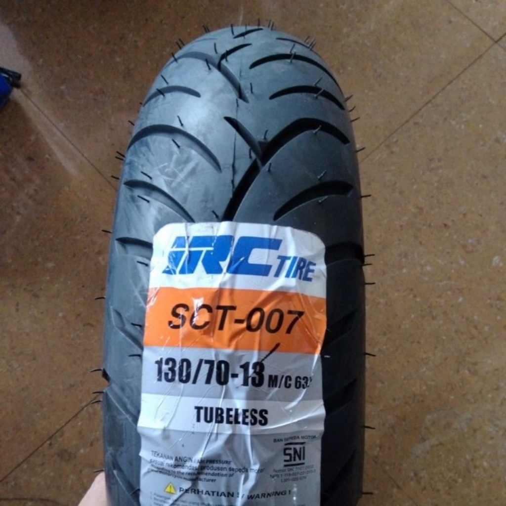 Jual IRC SCT-006 110/70-14 SCT-007 130/70-13 Tubeless Ban Luar